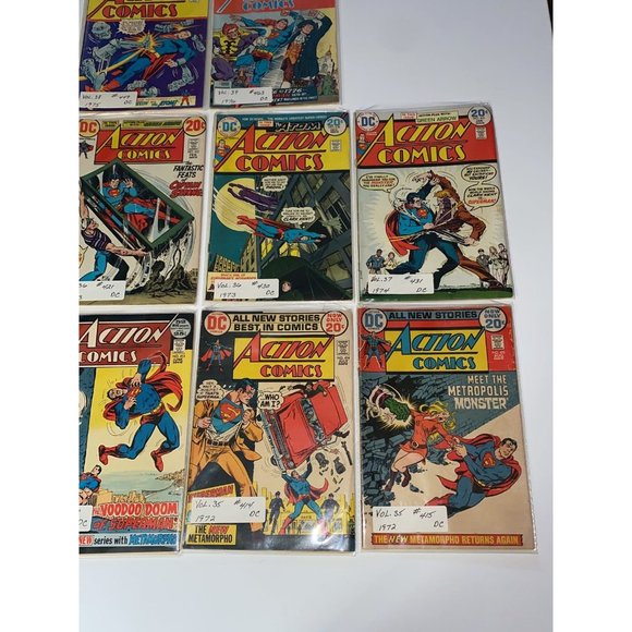 10 SUPERMAN DC COMICS - Picture 5 of 6